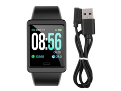 Pulsera Inteligente Deportiva Bluetooth Con Monitor De Frecuencia Cardíaca Y Presión Arterial Y13 Negro