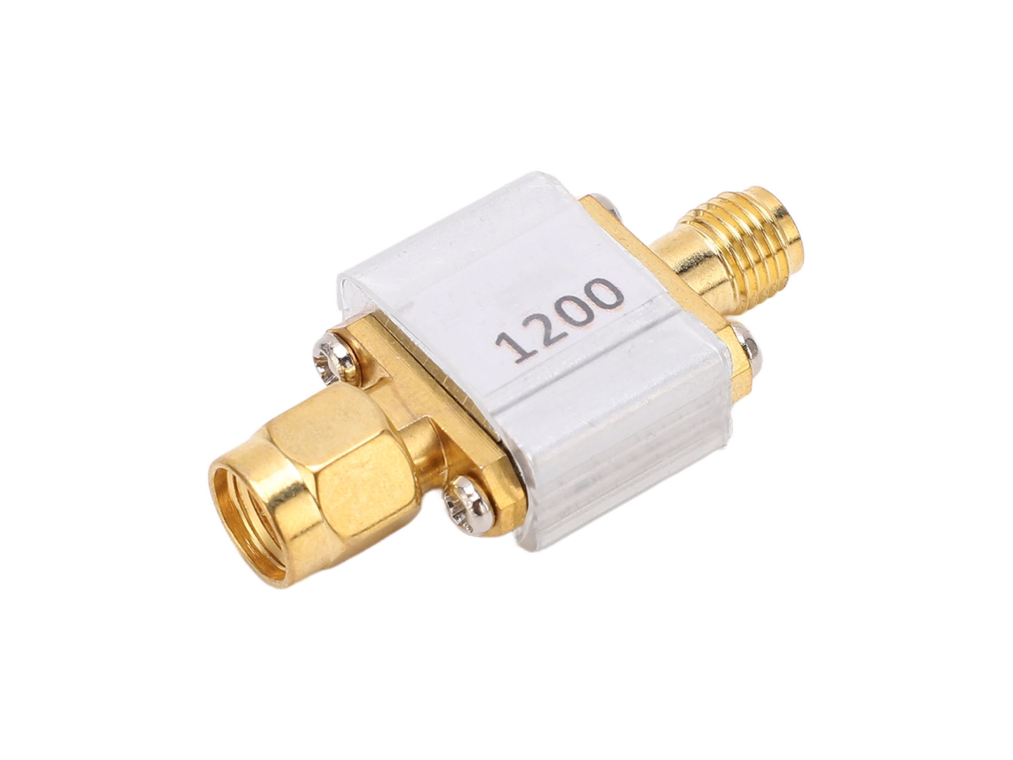 Filtro Pasabanda Saw De 1200 Mhz Y 50 Ohmios Con Interfaz Sma Antiinterferencias, Módulo De Aluminio.
