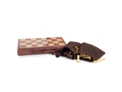 Vlrla-set De Ajedrez Magnético Plegable Con Bolsa De Almacenamiento Juego Portátil Ligero Para Viajes Juguete Educativo Interacción Padre-hijo