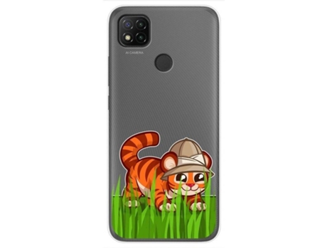 Carcasa Xiaomi Redmi 9C TUMUNDOSMARTPHONE Dibujos Transparente Multicolor