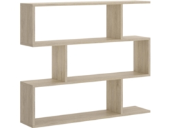 Estantería Baja DKIT Lis (Natural - 96x110x25 cm)