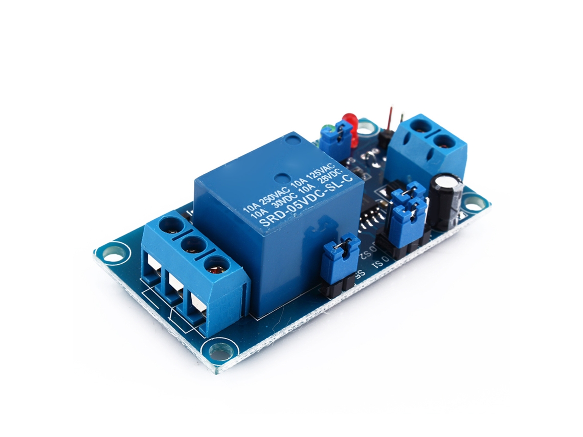 Módulo Relé Temporizador Retardo Ajustable 5v Dc Interruptor On/off Ritardo Ciclo Trigger