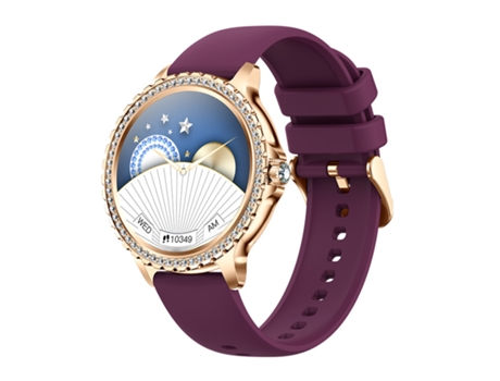 Smartwatch, llamada Bluetooth, más de 20 modos deportivos, Morado CHRONUS
