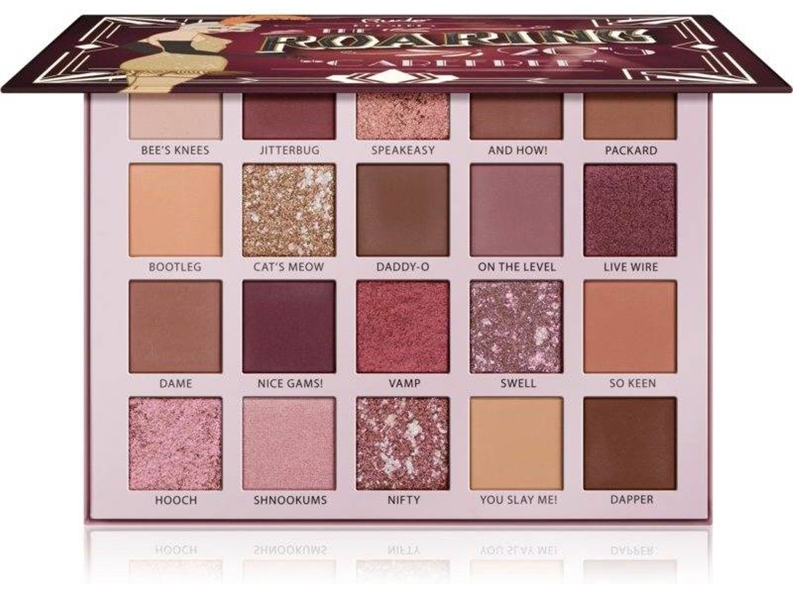 Paleta de Sombras RUDE COSMETICS 20 Eyeshadows The Roaring 20'S