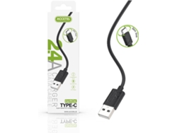 Cable para Xiaomi Redmi Note 10 Pro ACCETEL CU-1906 (Type-C - 1 m - Negro)