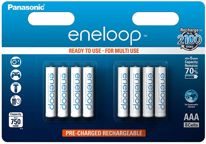 Pilas  PANASONIC BK-4MCCE/8BE