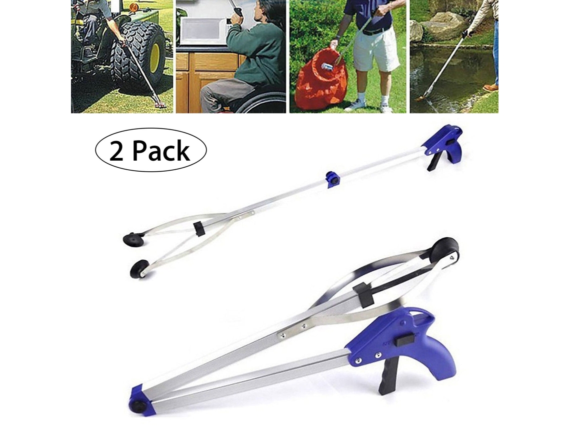 XYVONA Reach It Grabber, Pinças De Ventosa De Liga De Alumínio Ultraleves, Extensor Para Fácil Recuperação De Objetos, Design Dobrável Para Conveniência Em Q