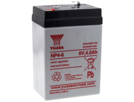 Batería YUASA para NP4-6
