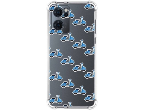 Carcasa para Oppo Find X5 Lite 5G TUMUNDOSMARTPHONE Dibujos Antigolpes Scooter Multicolor