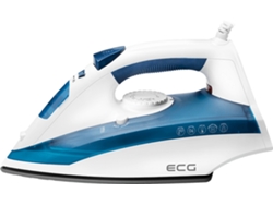 NZ 322 Auto-Off Ferro a seco e a vapor Base de cerâmica 2200 W Azul, Branco ECG