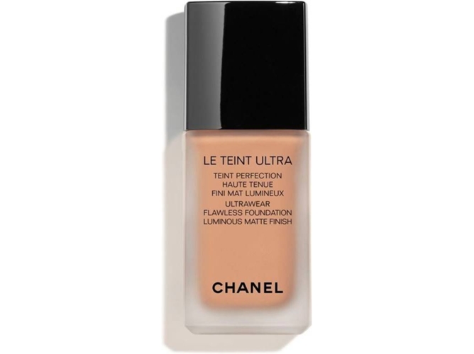 Base CHANEL Le Teint Ultra Ultrawear Sin Fallos Foundation 132 Chocolate