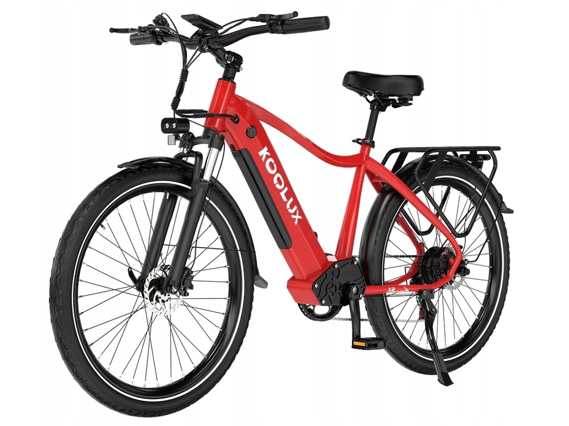 Bicicleta eléctrica Koolux X3 de 250 W | 25 km/h | Autonomía de 85 km | Batería de 48 V, 13,5 A