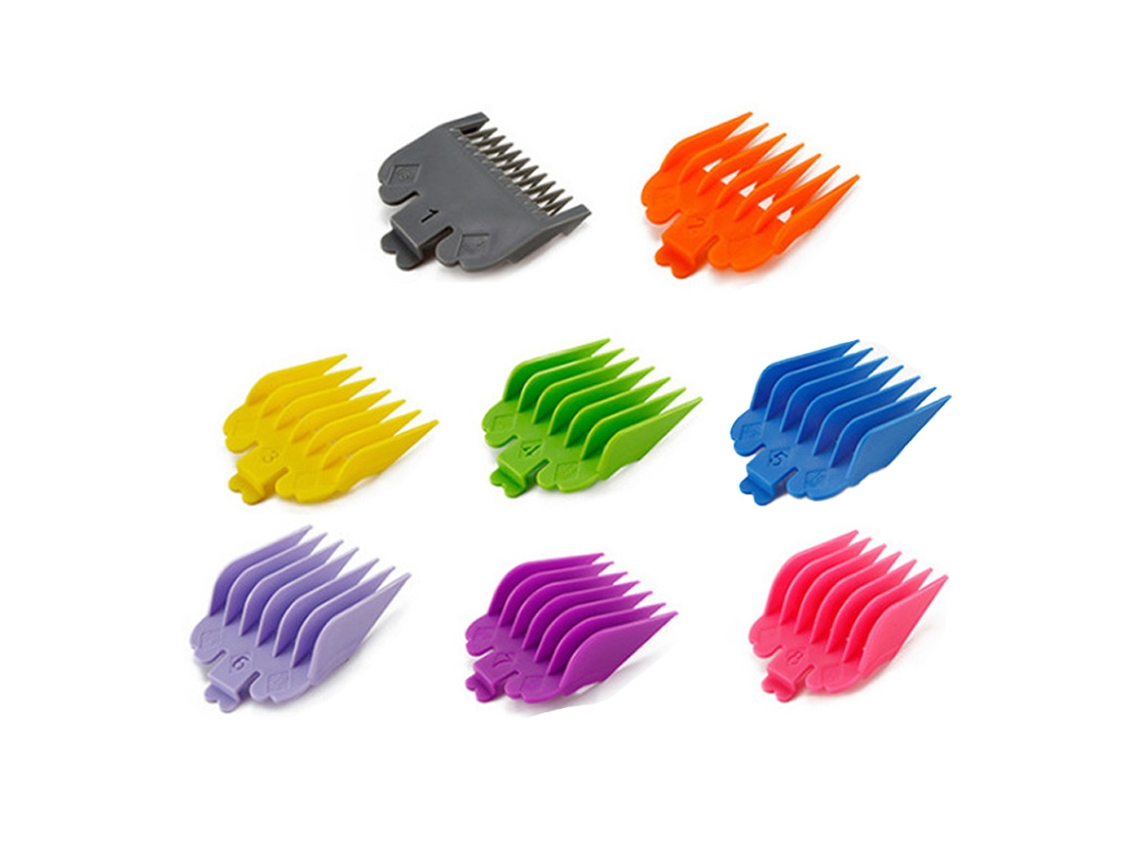 Guías De Corte, Precisión Profesional Con Deslizamiento Suave Y Fácil Instalación, Compatibles Con La Mayoría De Las Cortadoras Wahl, Resistentes Al C