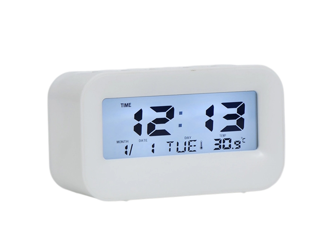 Despertador LCD para niños, recordatorio de cumpleaños, función snooze para habitación. Kofihety