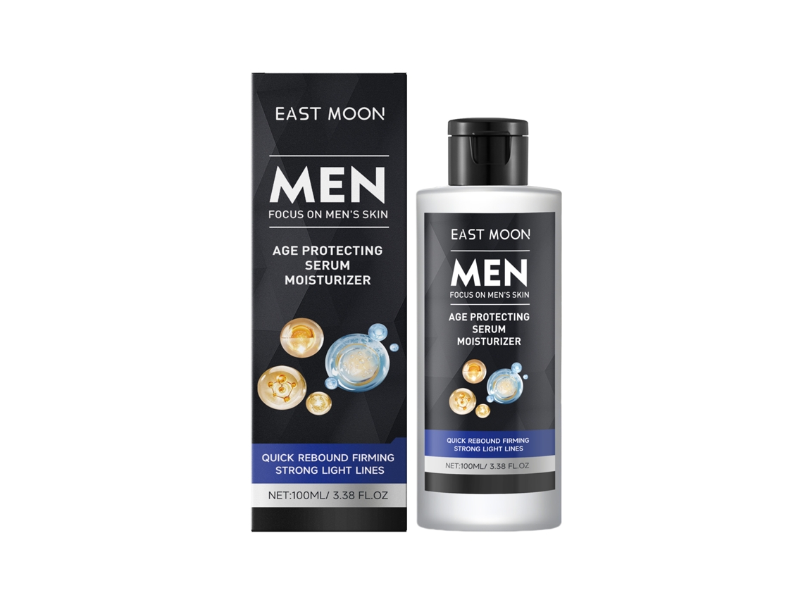 Sérum facial reafirmante antiedad para hombres