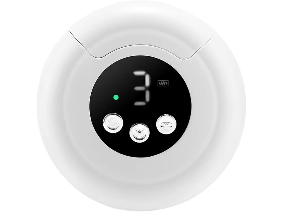 Cortauñas Eléctrico Giratorio De 360° Para Adultos Y Tijeras Para Dedos De Los Pies, Pedicura, Manicura, Blanco.