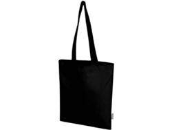 Bolsa Tote De 7 L De Algodón Reciclado De 140 G/m² Con Certificado Grs "madras Blend"