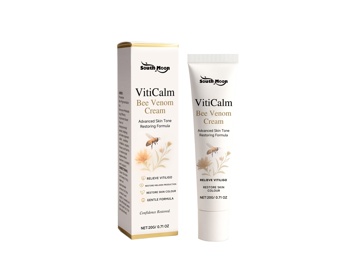 Crema calmante para la piel con veneno de abeja