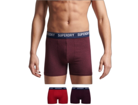 Pack de 2 Boxers para Hombre SUPERDRY (XXL)