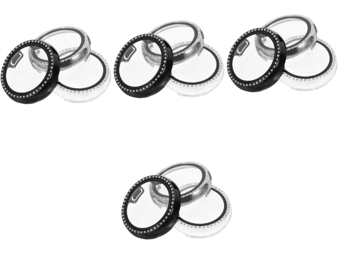 Estuche Para Reloj De 12 Piezas Con Diamantes De Imitación, Compatible Con Pixel Watch Full