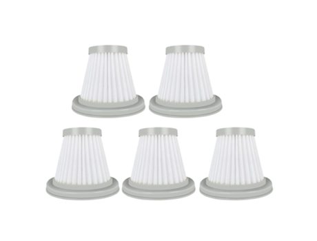 5pcs para xiaomi deerma dx118c dx128c hepa filtro aspirador de pó