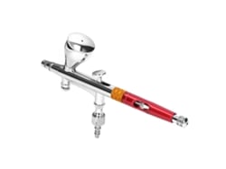 Kit de aerógrafo profesional T218 de 0,3 mm con bomba de aire de 30 psi para modelismo y pintura DIY.