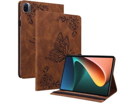Carcasa Tablet Xiaomi Pad 5/Pad 5 Pro HFS-HOUSE Mariposa Gris