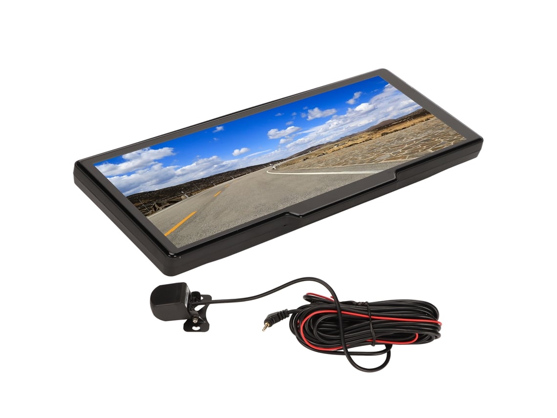 Reproductor Multimedia Para Coche Con Cámara Dual, Monitor De Aparcamiento, Grabación, Receptor De Radio Estéreo Fm