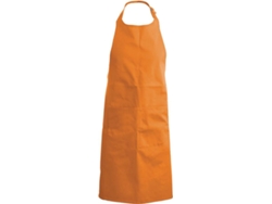 Delantal KARIBAN con Bolsillo (Naranja - Algodón - 90 x 31.5 cm)