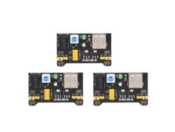 2026velora-módulo De Alimentación Para Breadboard Regulador De Voltaje Dc 3.3v 5v Salida Dual 3 Piezas