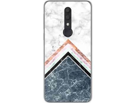 Carcasa Alcatel 1X (2019) TUMUNDOSMARTPHONE Mármol 05 Multicolor
