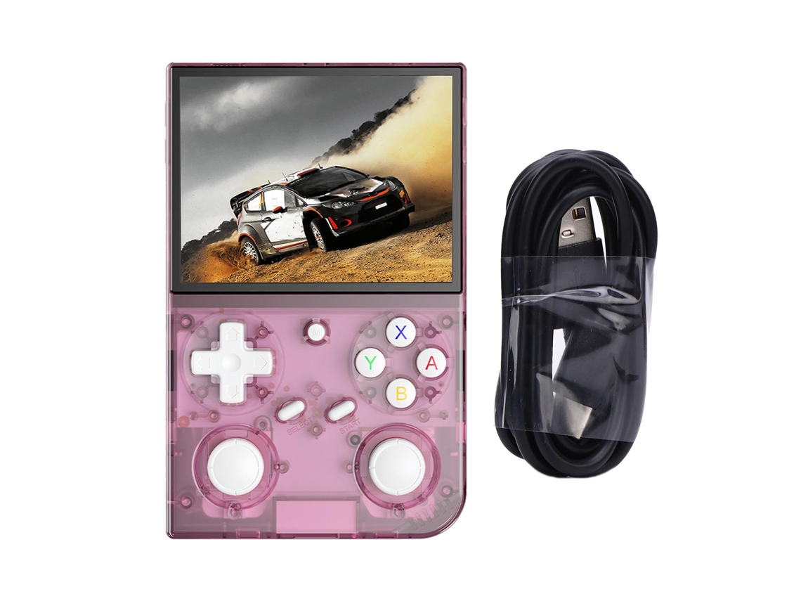Console portátil de jogos EOOCOO, tela IPS 3,5 polegadas, dois joysticks