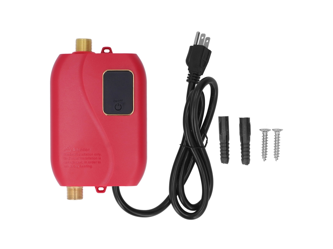 Mini Calentador De Agua Eléctrico Instantáneo De 3000 W Para Ducha, Baño Y Hogar.