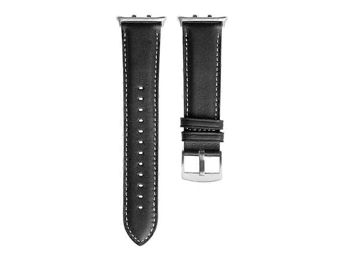 Correa de cuero con extremo redondeado para reloj Honor 5