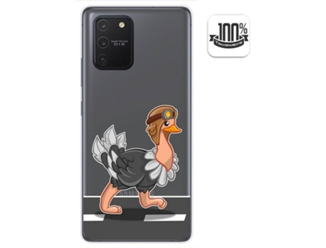 Carcasa Samsung Galaxy S10 Lite TUMUNDOSMARTPHONE Avestruz Multicolor