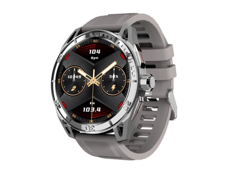 Smartwatch, 1,43 pulgadas, IP68 resistente al agua y al polvo, plateado CHRONUS