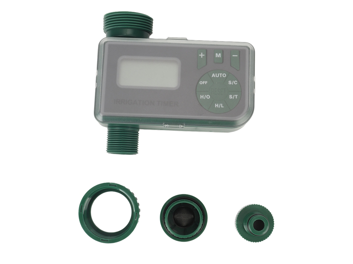 Temporizador De Riego Verde A Prueba De Fugas Con Rosca Externa G3/4, Controlador De Riego Para Jardín.