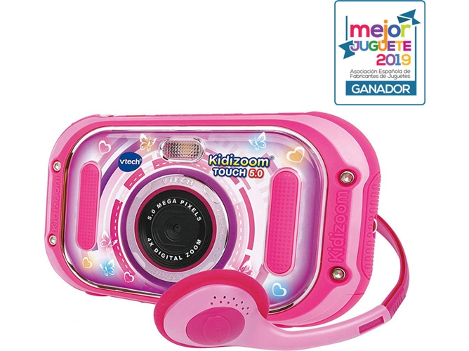 Cámara Infantil VTECH Kidizoom Touch 5.0 (Rosa)