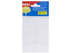 Etiquetas Caligráficas APLI (Blanco - 25 X 40 mm)