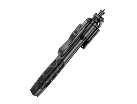 Selfie Stick para teléfono, trípode monopie plegable, negro BISBISOUS