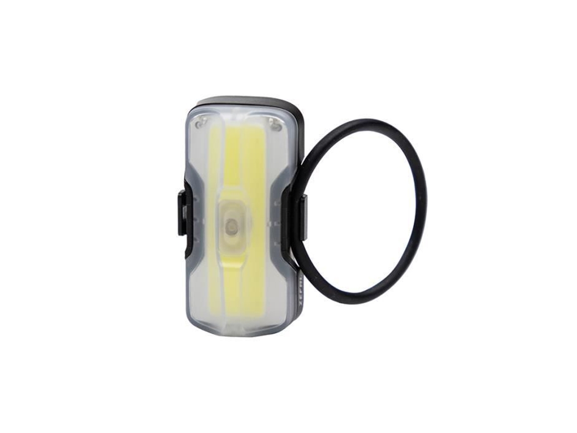 Luz delantera para manillar de bicicleta Zefal Vision F20 Lumens USB, color negro