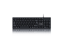 Teclado con cable Yuysan T15 para ordenador, USB, para oficina, comercial, cine mudo, teclado individual de 104 teclas