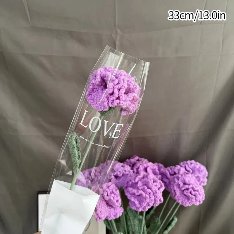 Flores Tejidas A Mano, Flores De Ganchillo, Ramos De Flores Hechos A Mano.