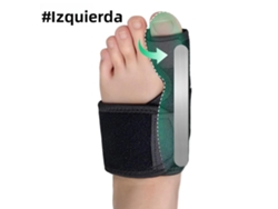 Corrector de hallux valgus unisex de una pieza, calcetines/protectores de dedos para hallux valgus Mdug (izquierda)