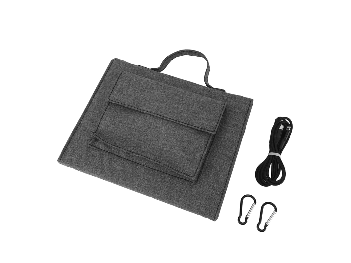 2026 Store-panel Solar Portátil 30w De Carga Rápida Con Salida Usb Y Dc 20v Para Camping Al Aire Libre