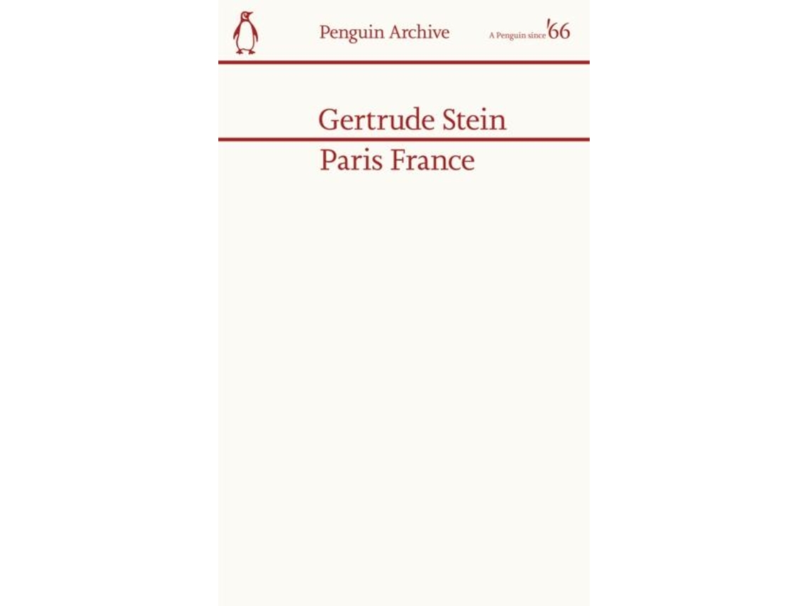 Libro Paris France De Gertrude Stein (inglés)