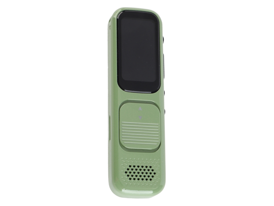 Mali gravador de Voz Digital 3072kps 80h com Redução de Ruído Gravador por Ativação de Voz Usb C para Aulas Reuniões Entrevistas Verde