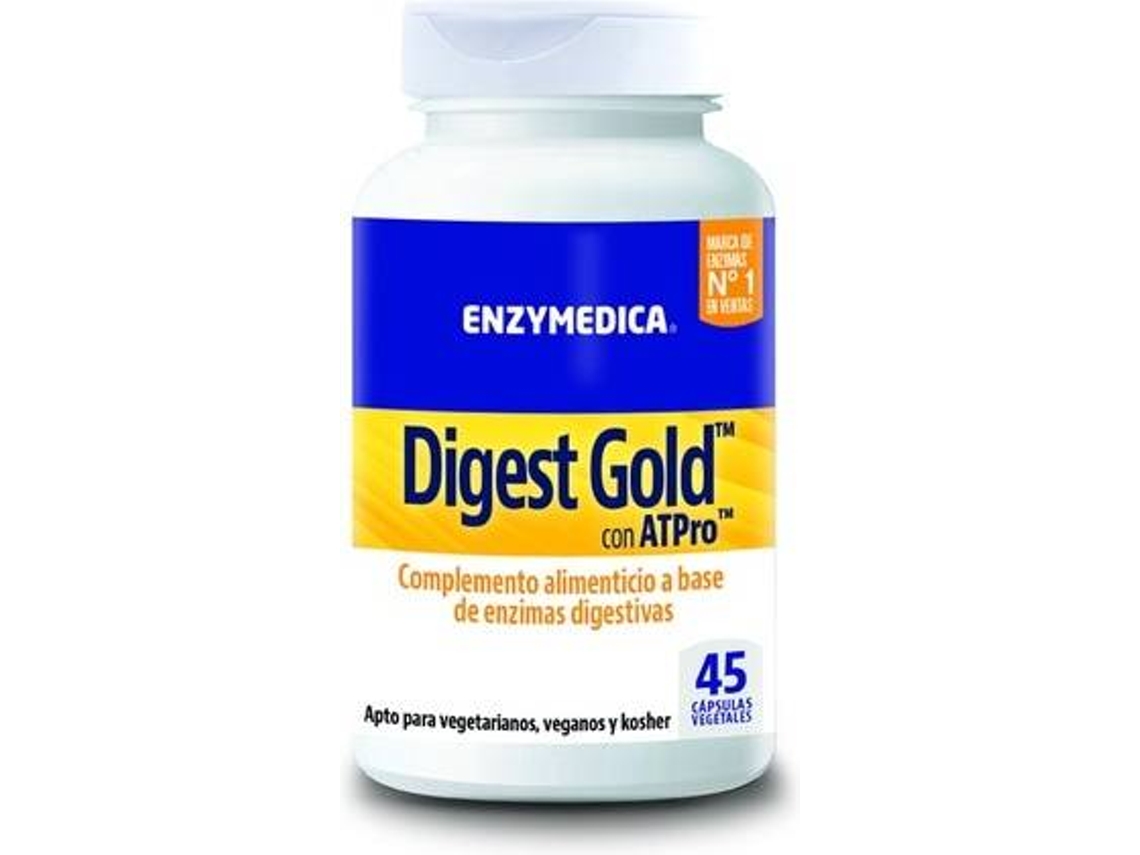Complemento Alimentar ENZYMEDICA Digest Gold Com Ro (45 cápsulas vegetais)
