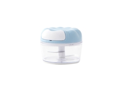 Picadora De Ajo Manual De Alta Eficiencia, Mini Trituradora De Ajo Para Cocina - Azul