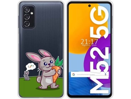 Carcasa Samsung Galaxy M52 5G TUMUNDOSMARTPHONE Conejo Multicolor